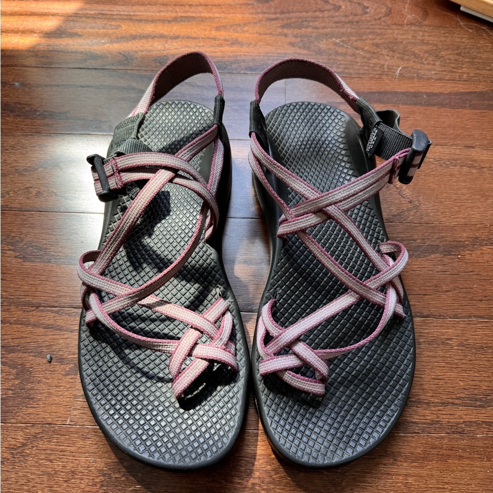 Chaco Vibram ZX2 Pink Sport Water Hiking Sandals Made in Colorado 9